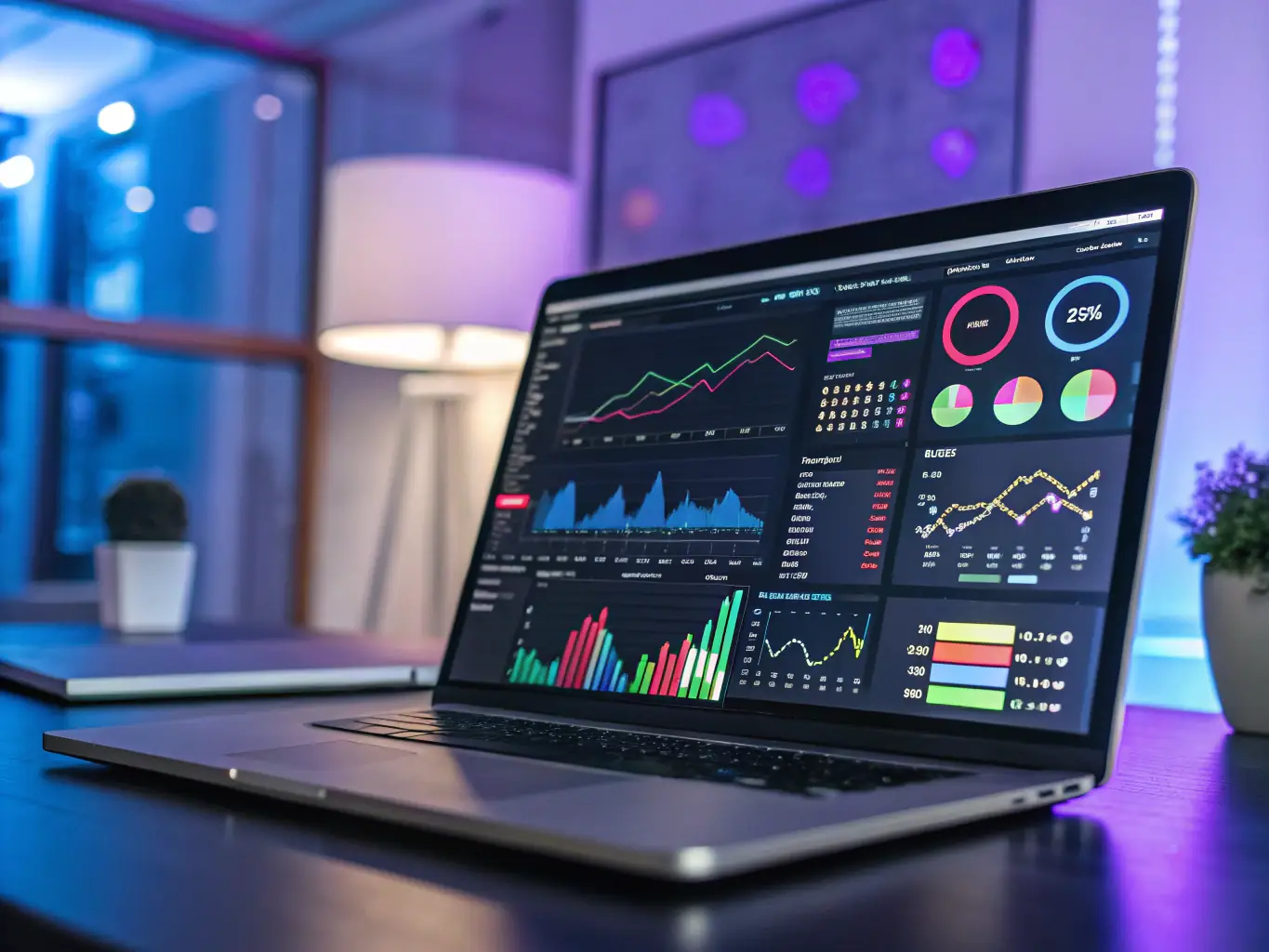 An image of an eCommerce dashboard showing sales metrics and optimization suggestions.